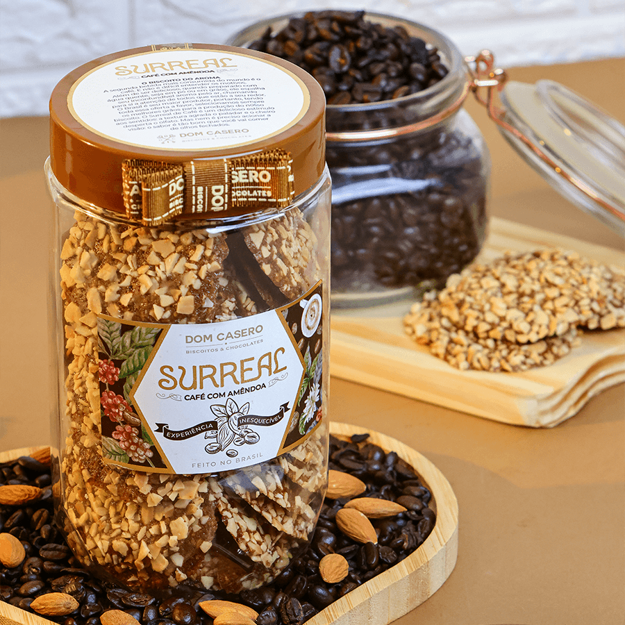 Linha Surreal Dom Casero — biscoitos recheados crocantes